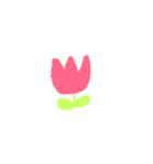 お花文字（個別スタンプ：1）