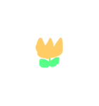 お花文字（個別スタンプ：2）