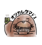 JKの落書きスタンプ  【せいうちVer】（個別スタンプ：3）