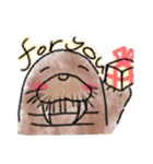 JKの落書きスタンプ  【せいうちVer】（個別スタンプ：8）