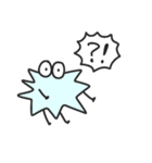 わたあめくんとうさ紳士（個別スタンプ：4）