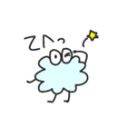 わたあめくんとうさ紳士（個別スタンプ：11）