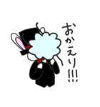 わたあめくんとうさ紳士（個別スタンプ：40）