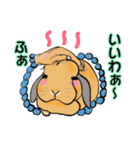 うさぎの♪うーちゃん言葉（個別スタンプ：6）