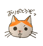 ハチワレむっちり③（個別スタンプ：14）