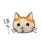 ハチワレむっちり③（個別スタンプ：17）