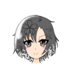 今を生きる美少女原画シリーズby葉桜家（個別スタンプ：4）