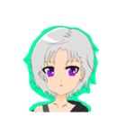 今を生きる美少女原画シリーズby葉桜家（個別スタンプ：8）