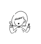 外ハネはね子（個別スタンプ：2）