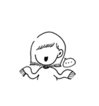 外ハネはね子（個別スタンプ：4）