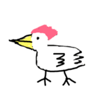 てちょ 鳥（個別スタンプ：1）