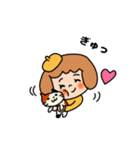 ベレーちゃんの気持ちを伝えるスタンプ（個別スタンプ：1）