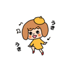 ベレーちゃんの気持ちを伝えるスタンプ（個別スタンプ：35）