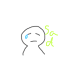 眠い男の子（個別スタンプ：3）