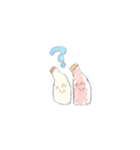 小さすぎる食べ物とうさぎのスタンプ（個別スタンプ：26）