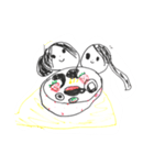 6歳の子どもが書いた絵（個別スタンプ：7）