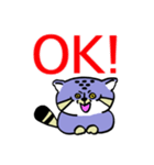 モチモチ マヌルネコ（個別スタンプ：7）