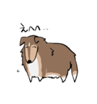 どことなく高圧的な犬（個別スタンプ：9）