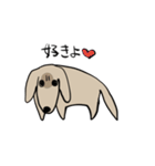 どことなく高圧的な犬（個別スタンプ：17）