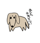 どことなく高圧的な犬（個別スタンプ：23）