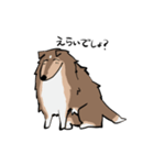 どことなく高圧的な犬（個別スタンプ：26）