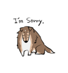 どことなく高圧的な犬（個別スタンプ：30）