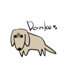 どことなく高圧的な犬（個別スタンプ：33）