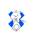 白いもちゃねこ（個別スタンプ：15）