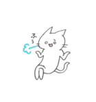 白いもちゃねこ（個別スタンプ：20）