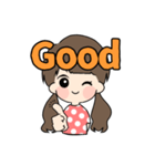 ふたつしばりの女の子（個別スタンプ：3）
