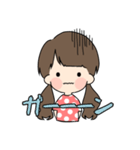 ふたつしばりの女の子（個別スタンプ：6）