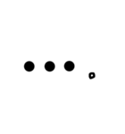 シンプル 手書き 文字（個別スタンプ：2）