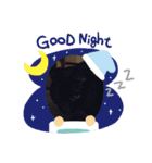 クロにゃー（個別スタンプ：12）