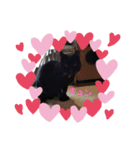 クロにゃー（個別スタンプ：22）