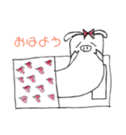 まりこちゃんの日常（個別スタンプ：1）