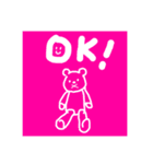 カラフルなせかい。(日本語版)（個別スタンプ：21）