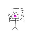 四角人間しかきゅーぶ。（個別スタンプ：16）