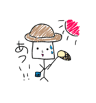四角人間しかきゅーぶ。（個別スタンプ：34）