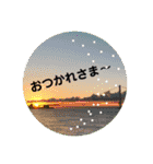 シンプル普段使いスタンプ（個別スタンプ：6）