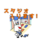 フィットネスクラブに通うFunny Bunny（個別スタンプ：4）