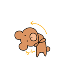 なかよしなうさぎとくま（個別スタンプ：6）