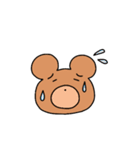 なかよしなうさぎとくま（個別スタンプ：8）