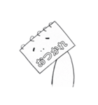 そんなカンペに指示されて。（個別スタンプ：6）