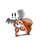 りすちゃん8種類（個別スタンプ：1）