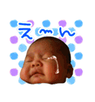 かわいい赤ちゃん言葉写真スタンプ（個別スタンプ：27）