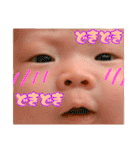 かわいい赤ちゃん言葉写真スタンプ（個別スタンプ：32）