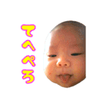 かわいい赤ちゃん言葉写真スタンプ（個別スタンプ：36）