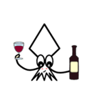 ヤリイカのスタンプ（個別スタンプ：20）