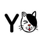 ねこ漢字（個別スタンプ：39）
