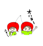 さくらんぼ姉妹（個別スタンプ：1）